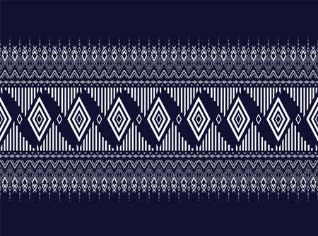 Dark Orange Geometric ethnic pattern traditional Design Pattern used in sheets, design of yellow...
