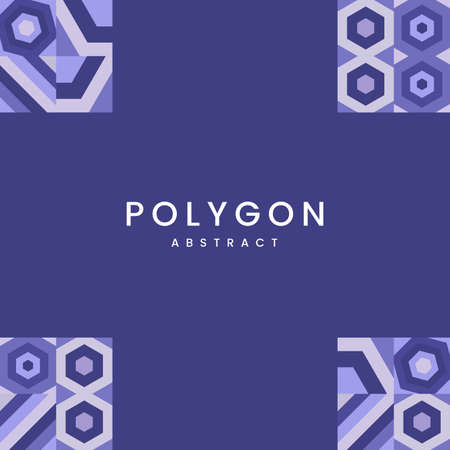 polygon purple color patterns with text design on it, and Abstract minimal pattern backgroundand colorful repeatable geometric shapes pattern design used, wallpaper, texture templatesのイラスト素材