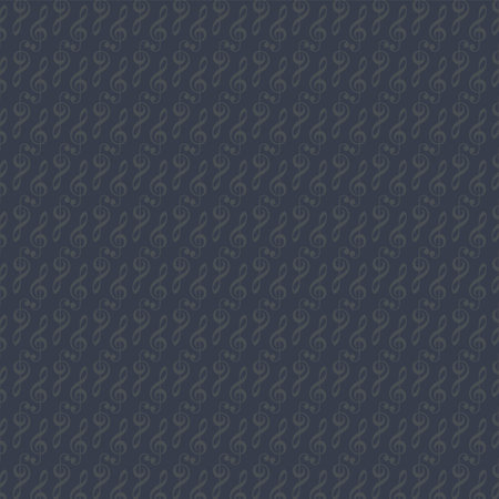 Luxury music notes key pattern background and wallpapers concepts design and vector templateのイラスト素材