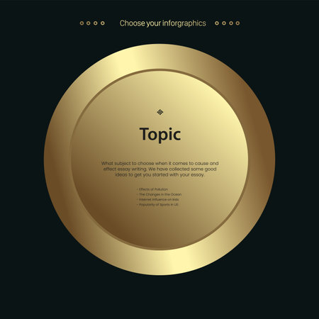 Vector abstract gold background. Modern design. Template for brochure, flyer, cover, web design.のイラスト素材