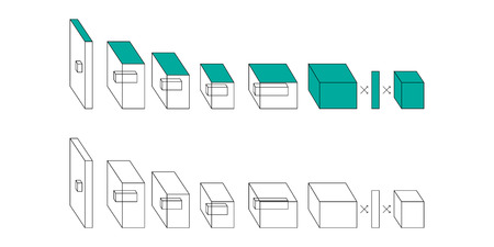 Unique illustrationのイラスト素材