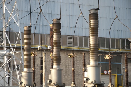 High Voltage Transformerの写真素材