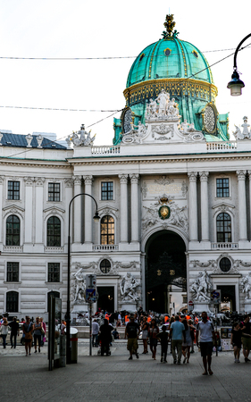 Hofburg Museum in Viennaのeditorial素材