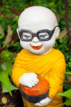 Earthenware of monkの写真素材