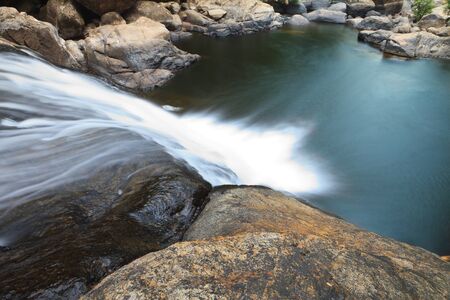 Topview of Waterfallの写真素材
