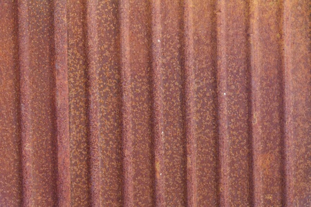 Rush of zinc surfaceの写真素材