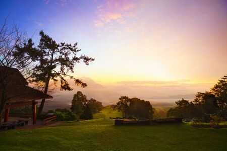 Huai Nam Dang National Park, Chiang Mai, Thailandの写真素材