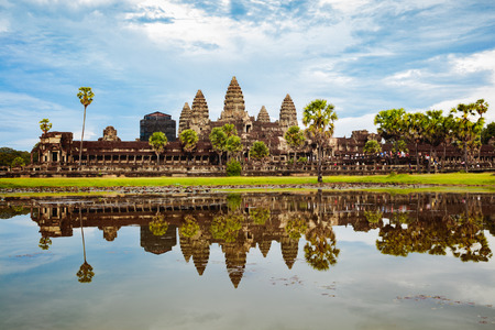 Angkor Wat, Siem Reap Cambodiaの写真素材