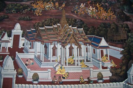 They are public domain or theasure of Buddhism, no restrict in copy or use, no name of artist appearの写真素材