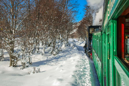 End of the World Train in Ushuaiaのeditorial素材
