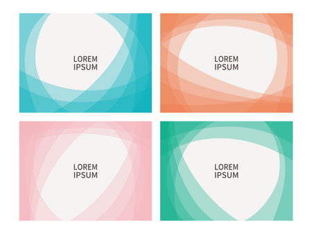 Background illustration set with flat cityscape icons aligned. Spring, early summer and summer images. Seamless pattern.のイラスト素材