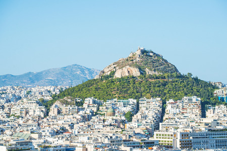 Mount Lycabettusの写真素材