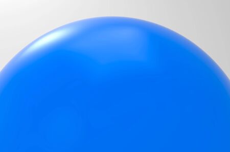 bull balloon white gray backgroundの写真素材