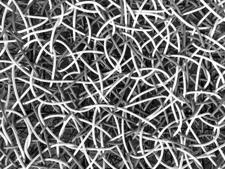 tangle fabric line like microfiber texture background.の写真素材