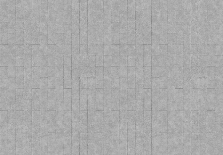 3d rendering. seamless vertical simple gray brick blocks wall background.の写真素材