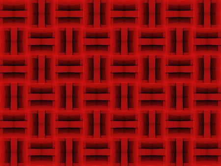 3d rendering. seamless modern dark  red square shape pattern tiles fabric wall design texture background.の写真素材