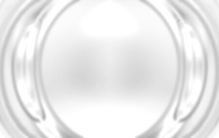 Blurred softness circular white curve pattern abstract wall background.の写真素材