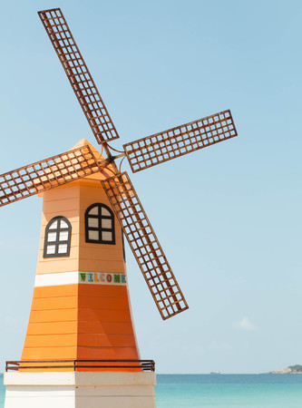 Beautiful vintage turbineの写真素材