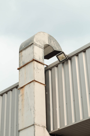 Ventilation system of factory.
