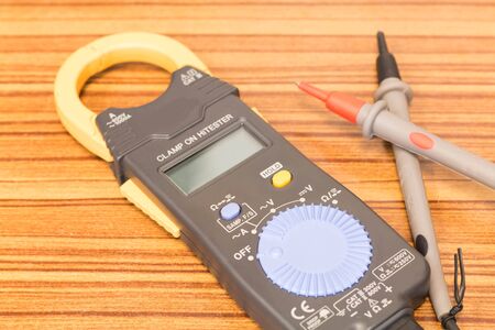 A bunch of electrical tools isolatedの写真素材