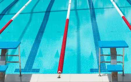 swimming poolの写真素材