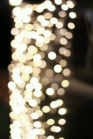 Bokeh gold in the New Year.