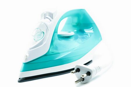 Iron, ironing electric household appliance steamer of laundry houseworkの写真素材