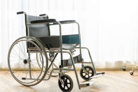 Doctor office with close up wheelchair.