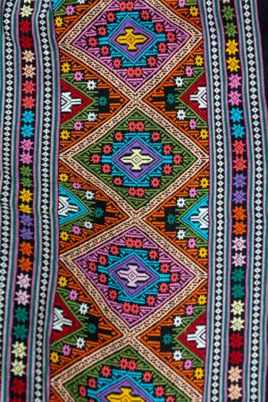 Textiles of Fabrics in the north of Thailand.の写真素材