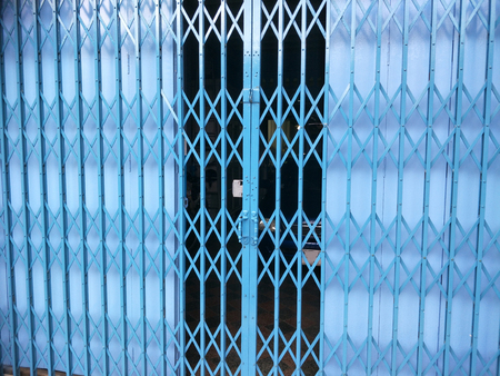 door of old houseの写真素材