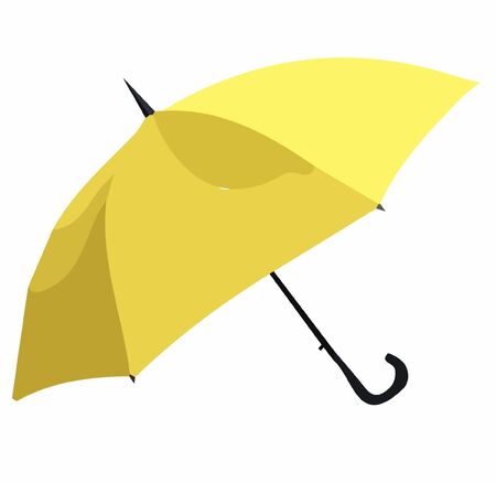 Color umbrella vector on white backgroundのイラスト素材