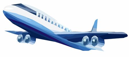 airplane model vector, model,above, object.のイラスト素材