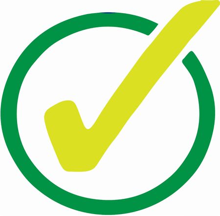 check in icon on white backgroundのイラスト素材