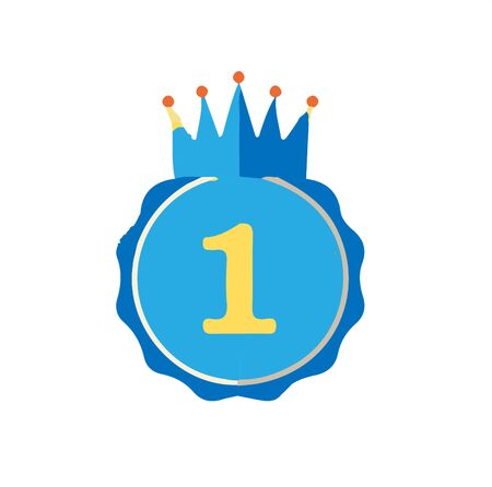 Medal of honor icon on white backgroundのイラスト素材