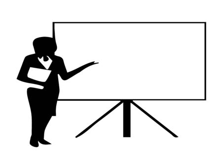 Business meeting vector iconのイラスト素材