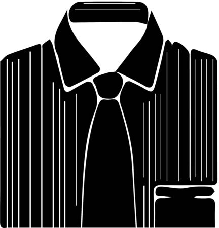 The business suit iconのイラスト素材