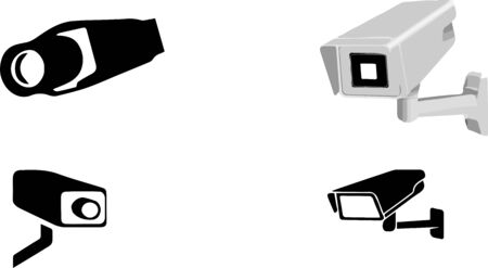 circuit camera icon on white background