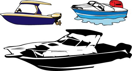 ship icon on white backgroundのイラスト素材