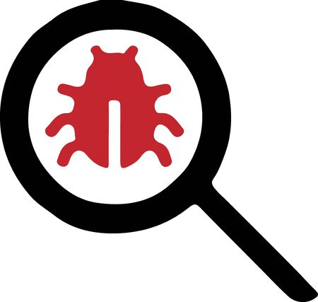 bug in the programming codeのイラスト素材