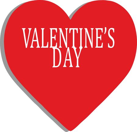 vector illustration of a Valentines's dayのイラスト素材