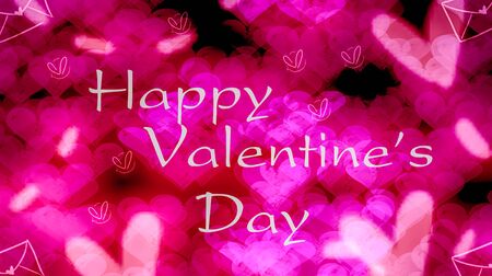 Valentine day and love backgroundの写真素材