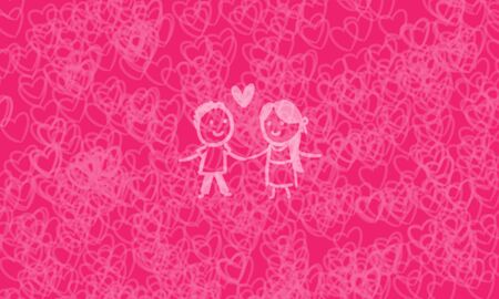 Valentine day and love backgroundの写真素材