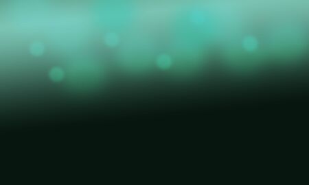 Abstract bokeh lights with green light background illustrationの写真素材