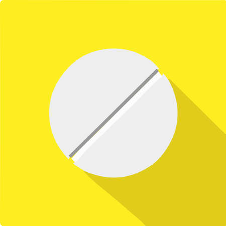 pill icon isolated on backgroundのイラスト素材