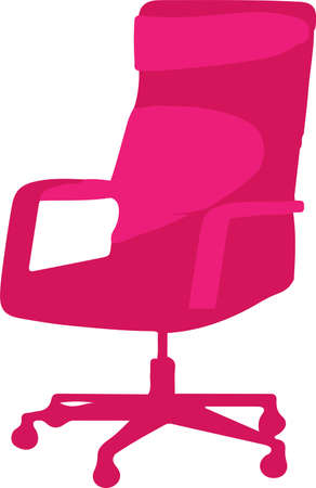 office chair icon isolated on white backgroundのイラスト素材