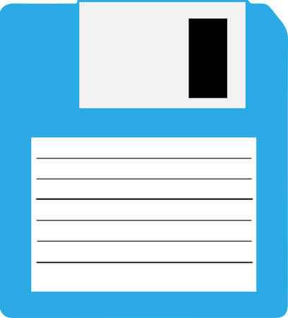 diskette icon isolated on white background