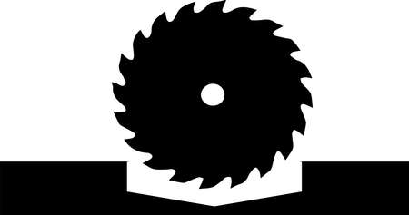 milling cutter icon isolated on white backgroundのイラスト素材