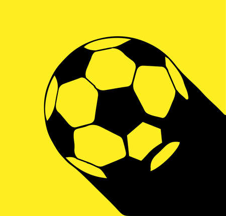 football vector illustration isolated on backgroundのイラスト素材