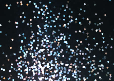 Celebration abstract background with bokeh lightsの写真素材