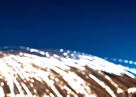 Abstract bokeh lights with color light background